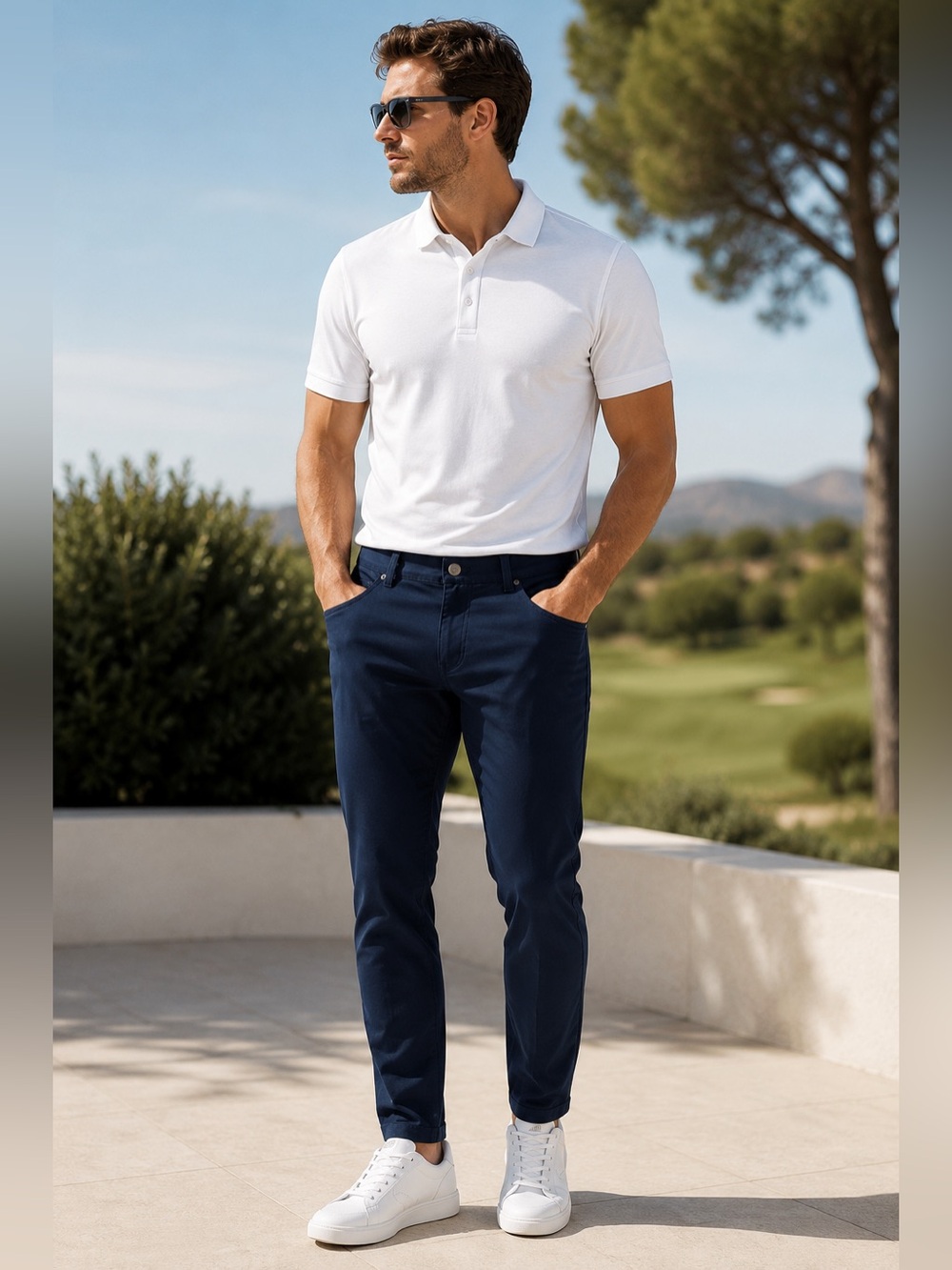 NWOT Lululemon ABC Pants Mens 32 Navy Slim 5 Pocket Warpstreme 32x27 Golf